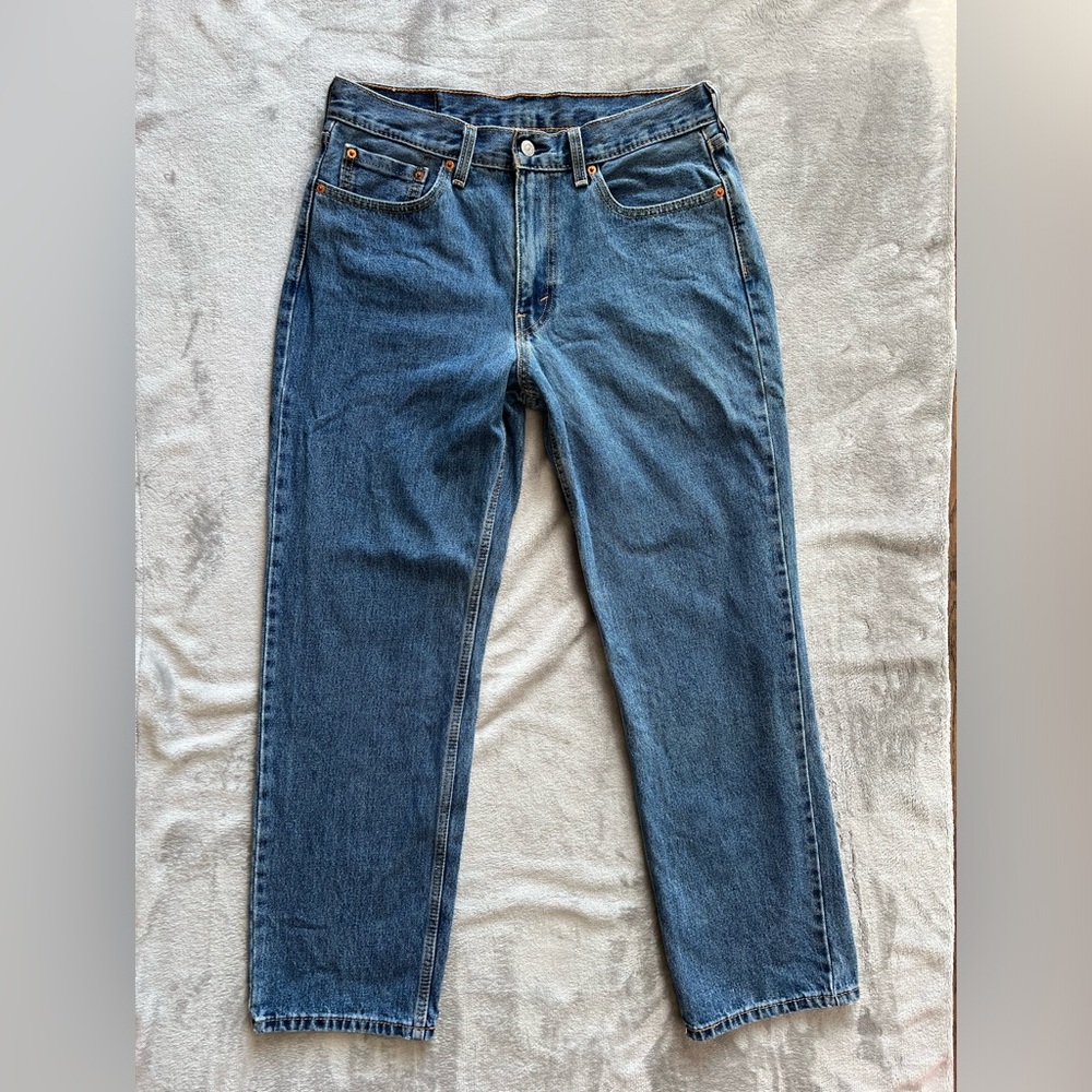 Levi’s 550 Relaxed Fit Men’s Blue Jeans 33x30